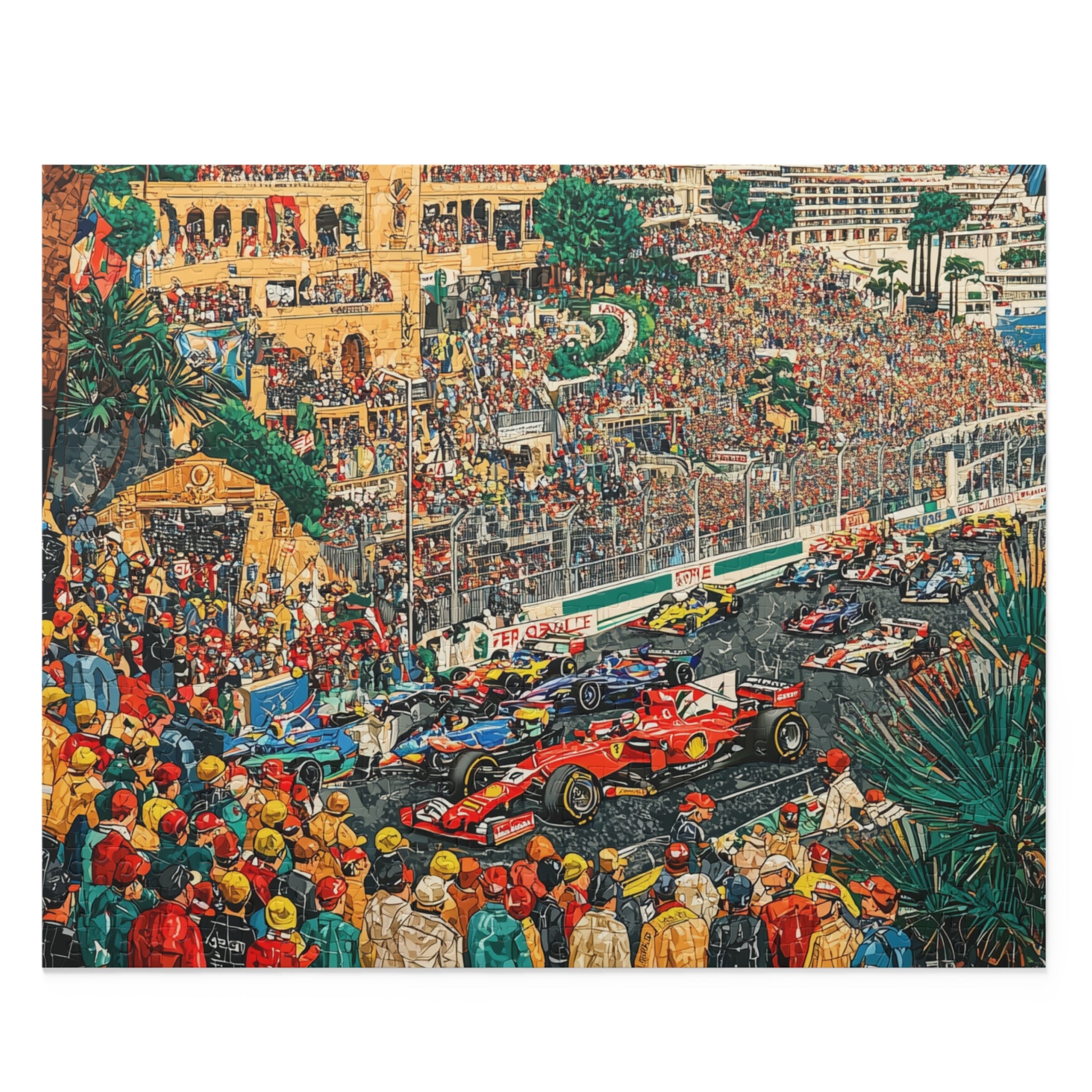 Monaco Parc Fermè Puzzle (120, 252, 500-Piece)