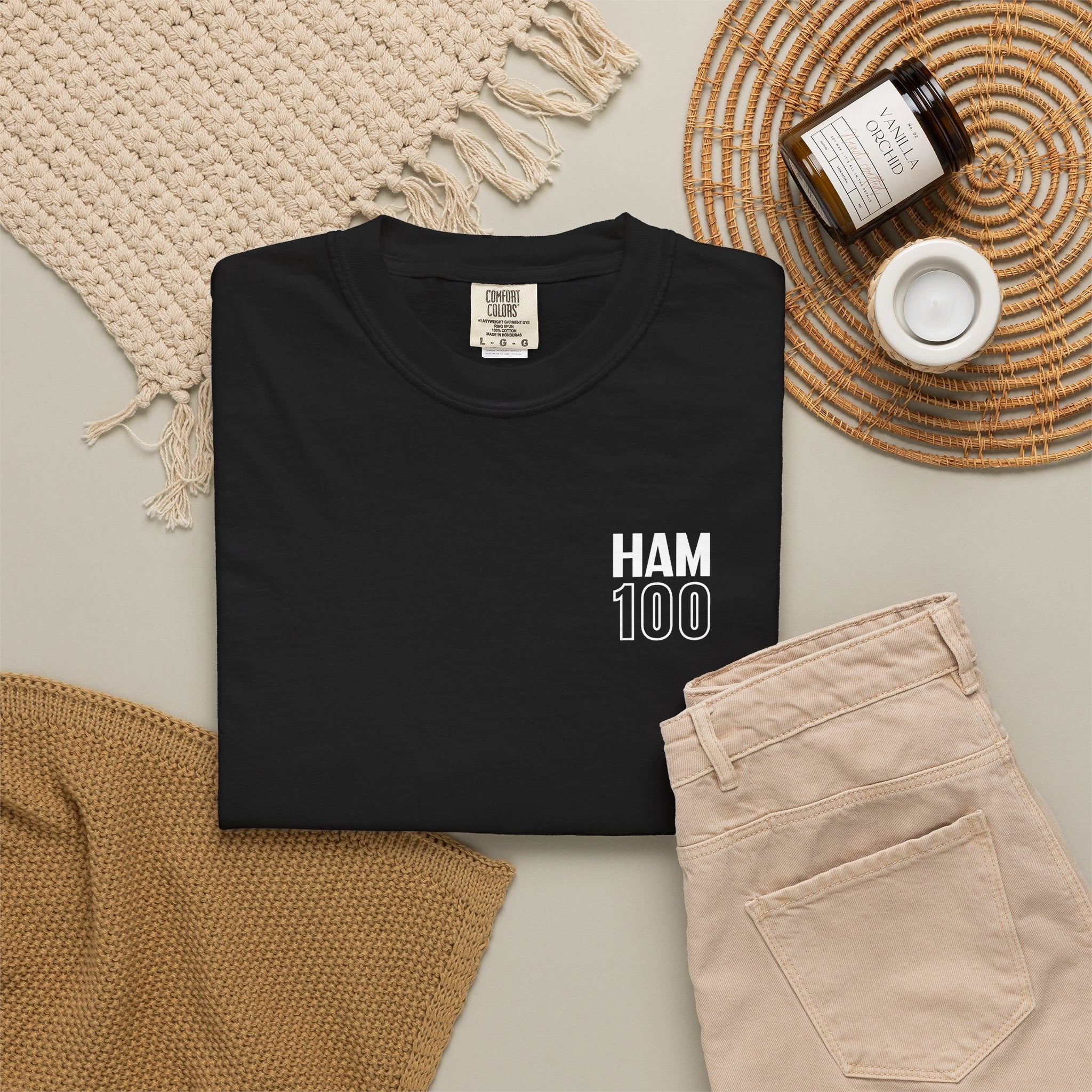 HAM100 | Garment-Dyed T-shirt