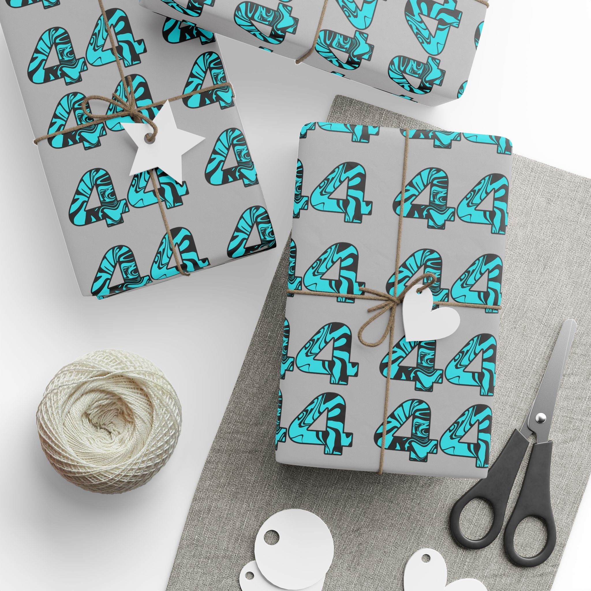 Livery Inspired "44" Wrapping Paper