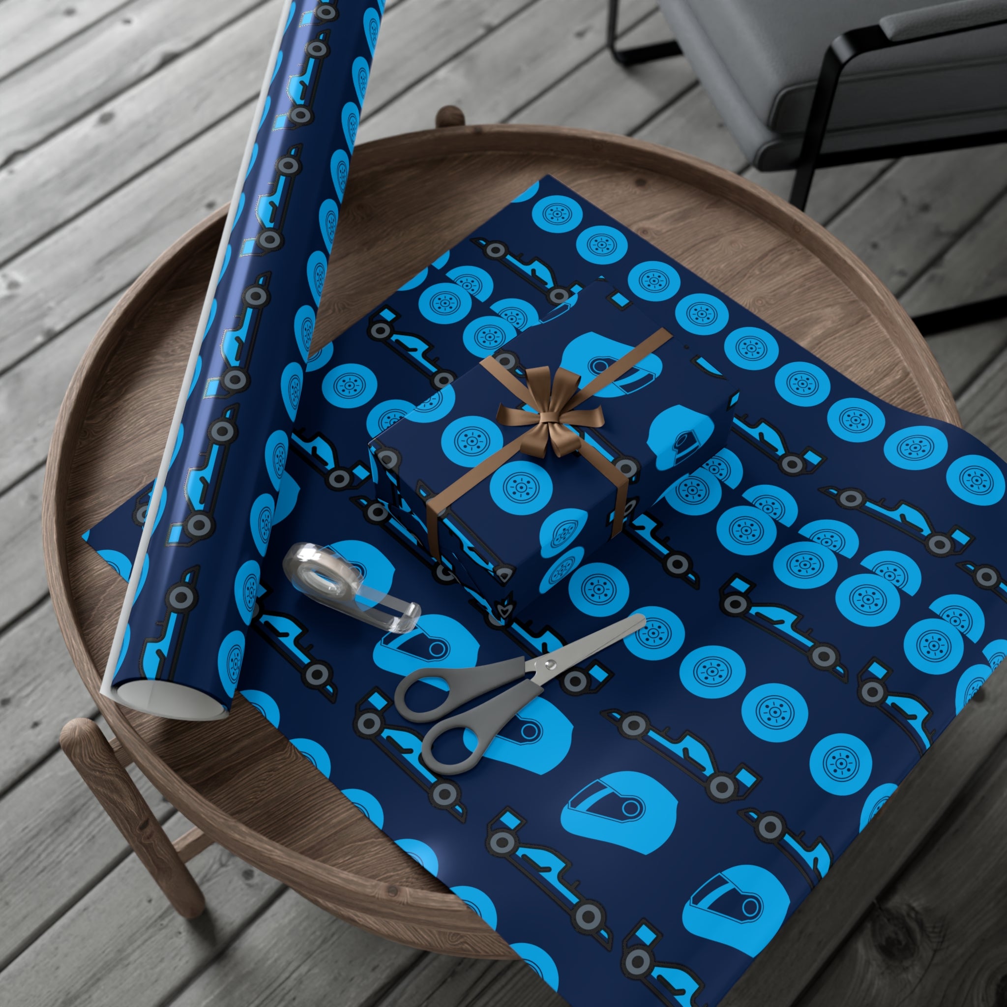 Williams Livery Inspired Wrapping Paper