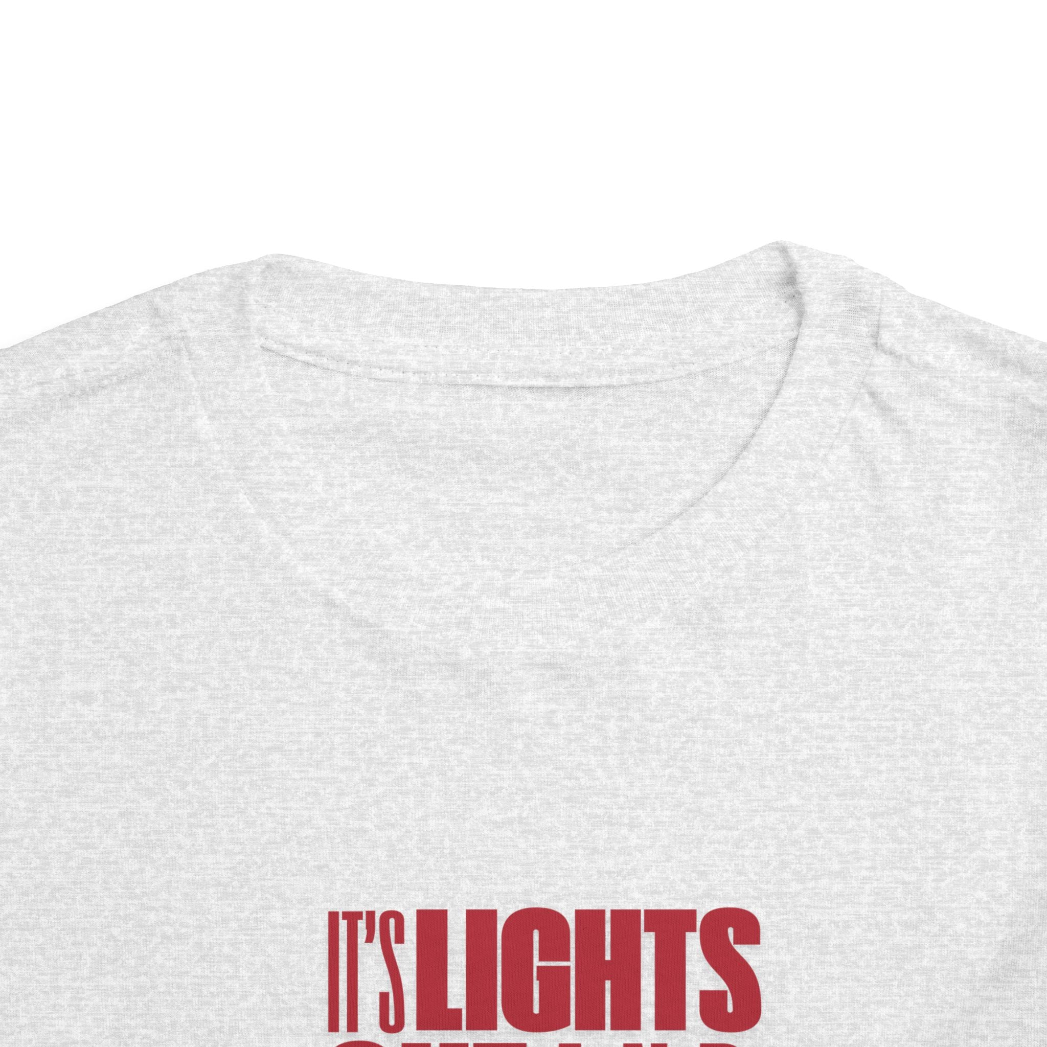 Lights Out Toddler Short Sleeve Tee