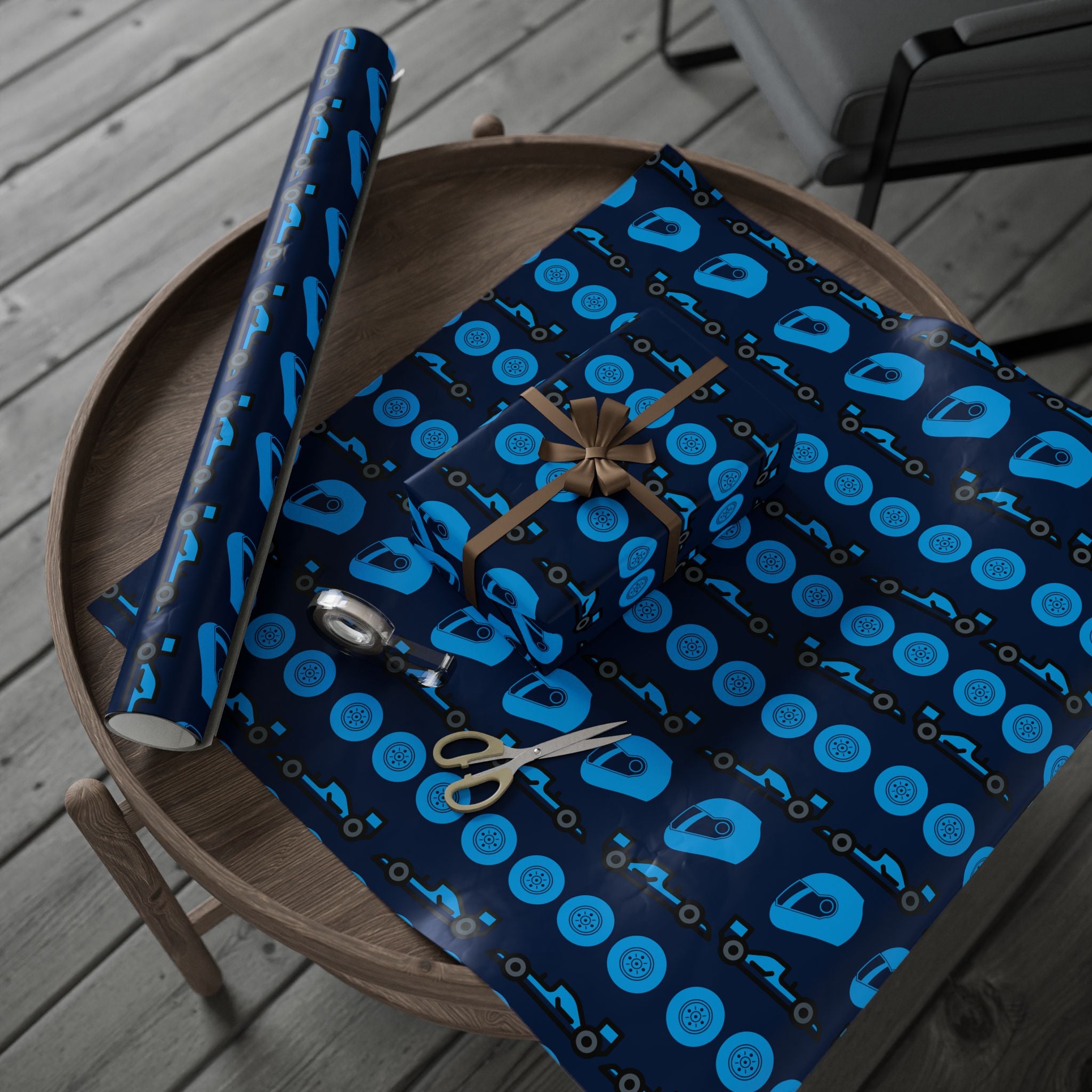 Williams Livery Inspired Wrapping Paper