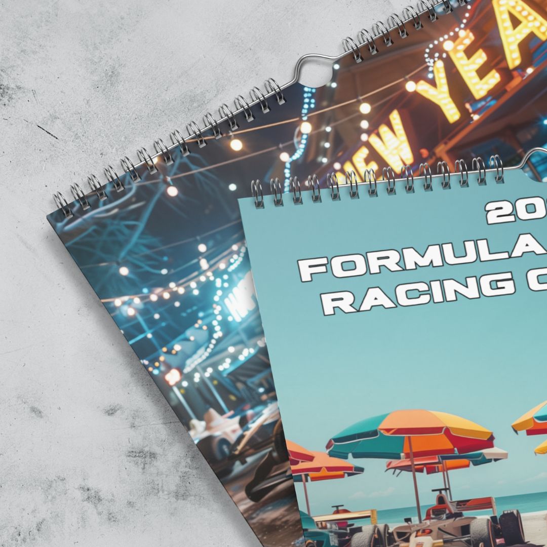 2025 Formula Fanatics Digital Art Race Schedule Calendar