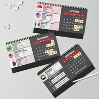 2026 Formula Fanatics Race Schedule Desktop Calendar