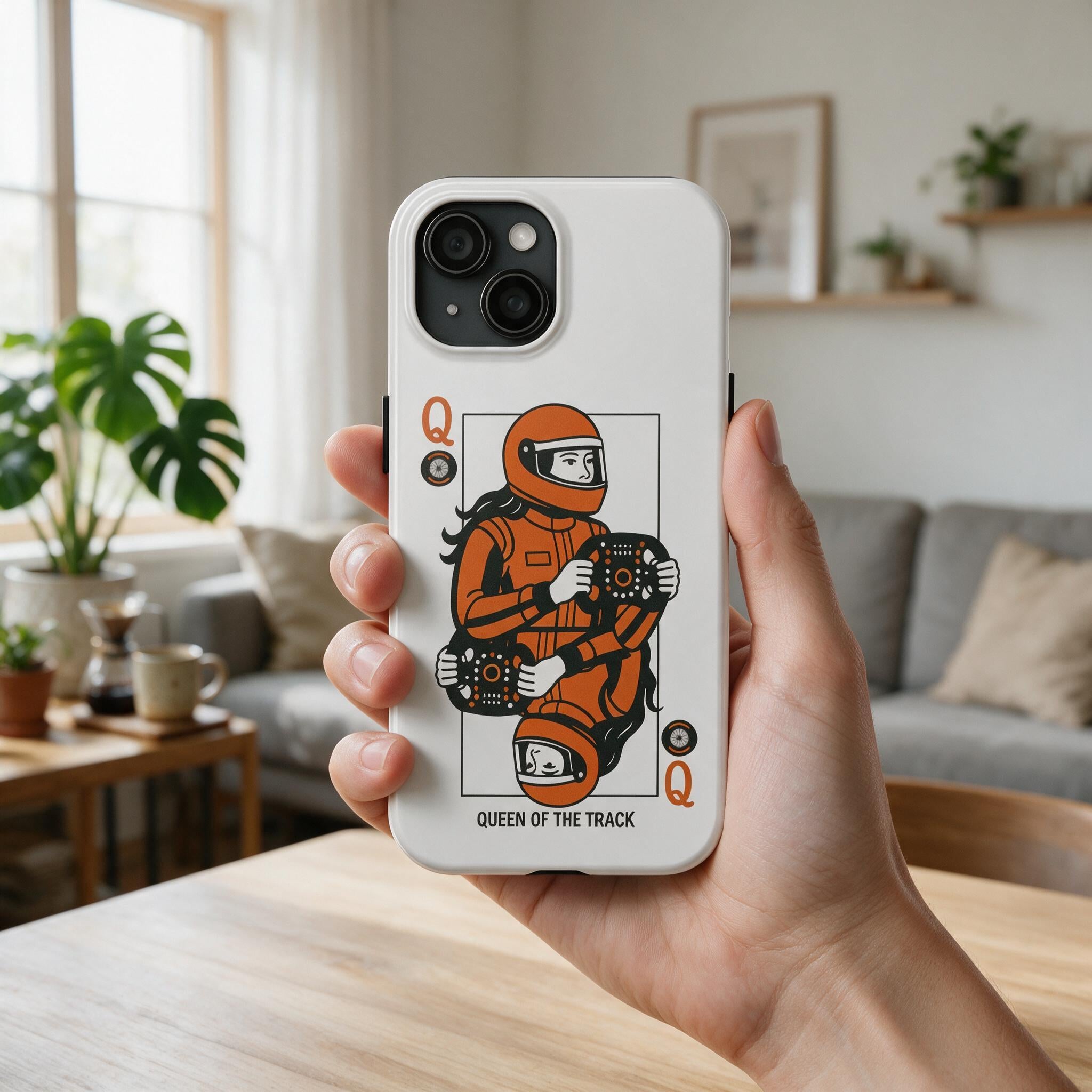 Queen of the Track |  Phone Case for Tough Protection