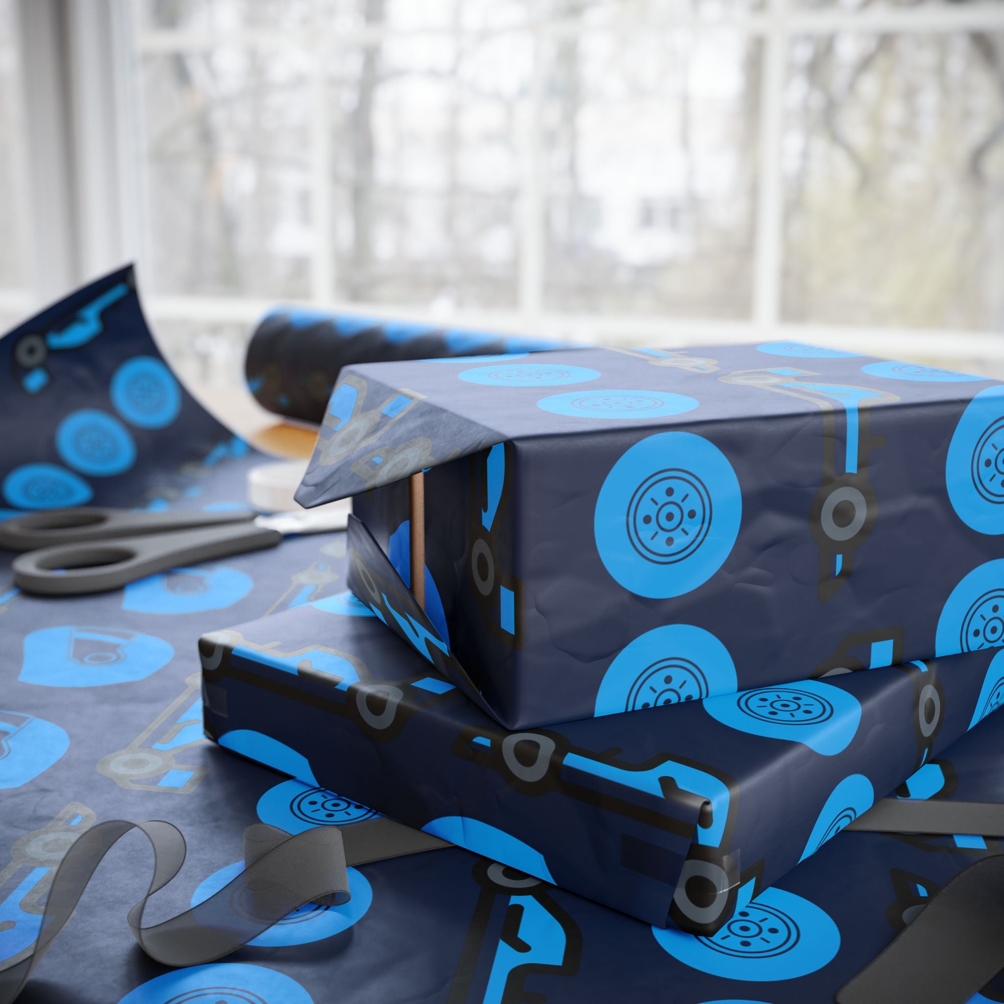 Williams Livery Inspired Wrapping Paper