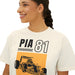 PIA81 - Vintage Design - Women's Boxy Tee - FormulaFanatics