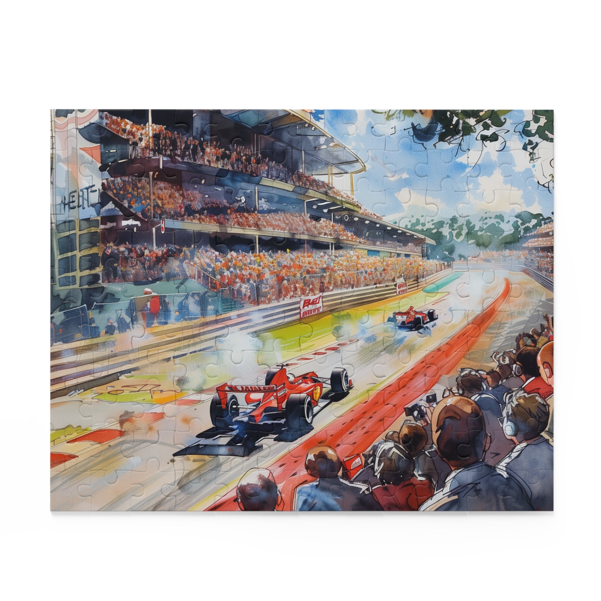 Race Day Puzzle (120, 252, 500-Piece)