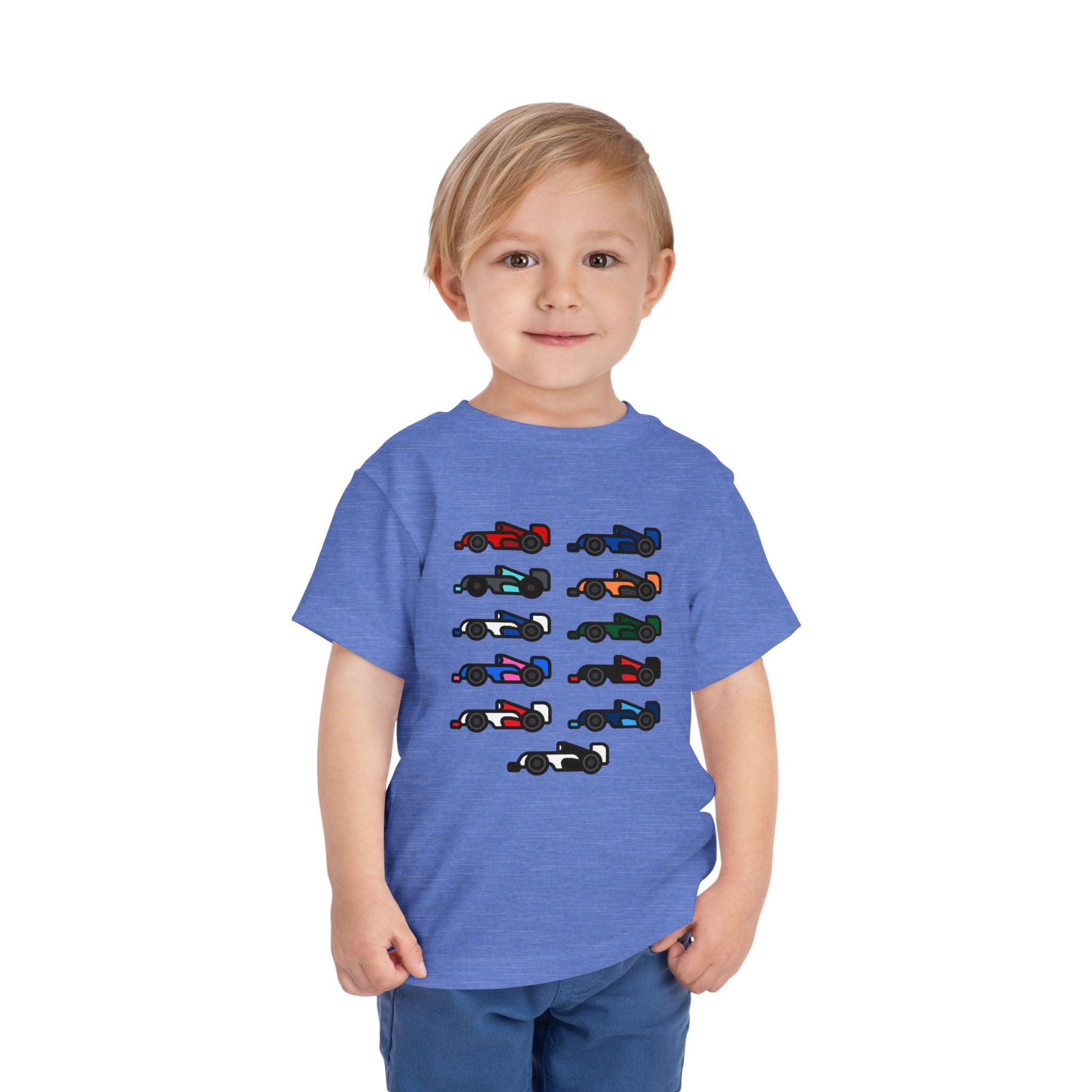 The Grid Toddler Short Sleeve Tee