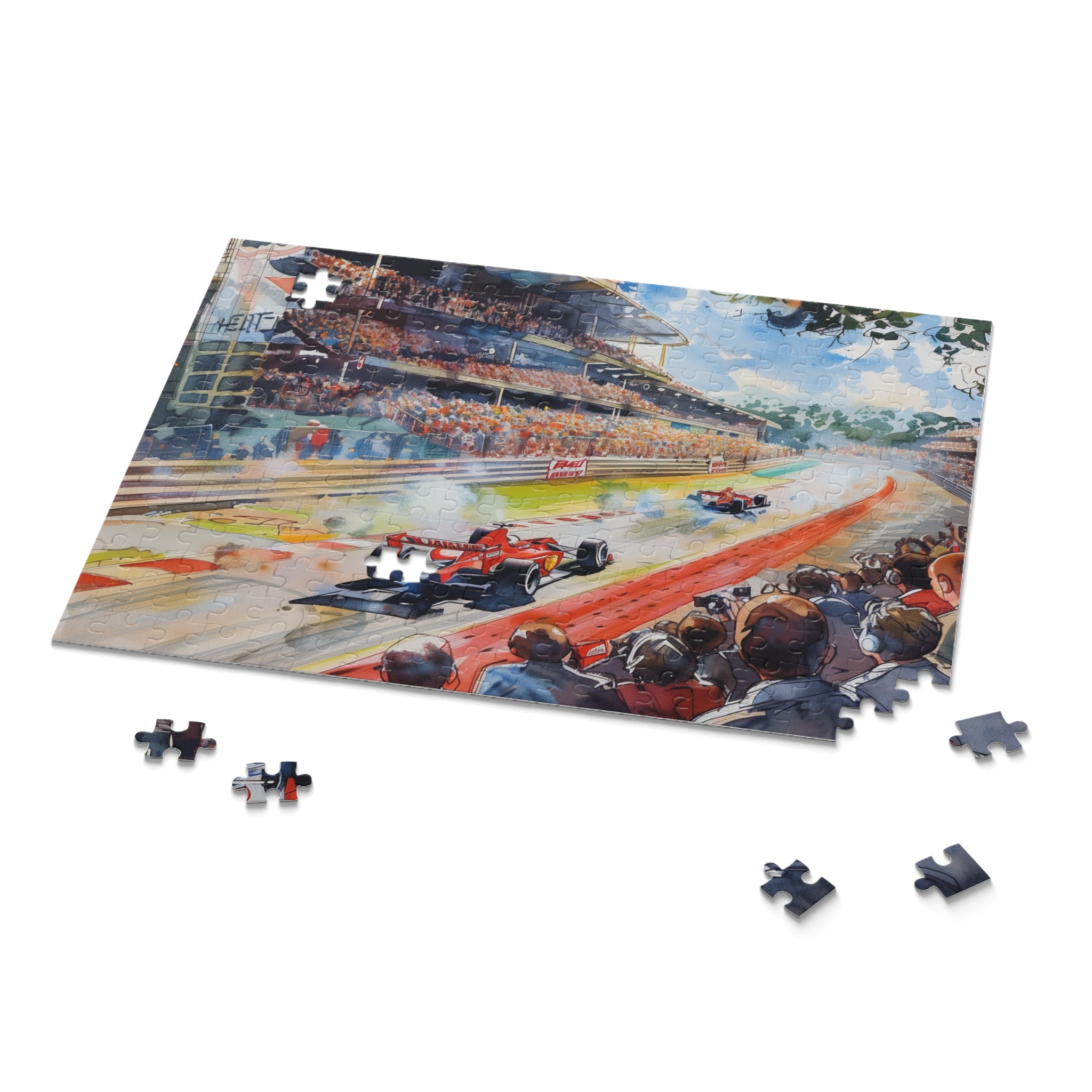 Race Day Puzzle (120, 252, 500-Piece)