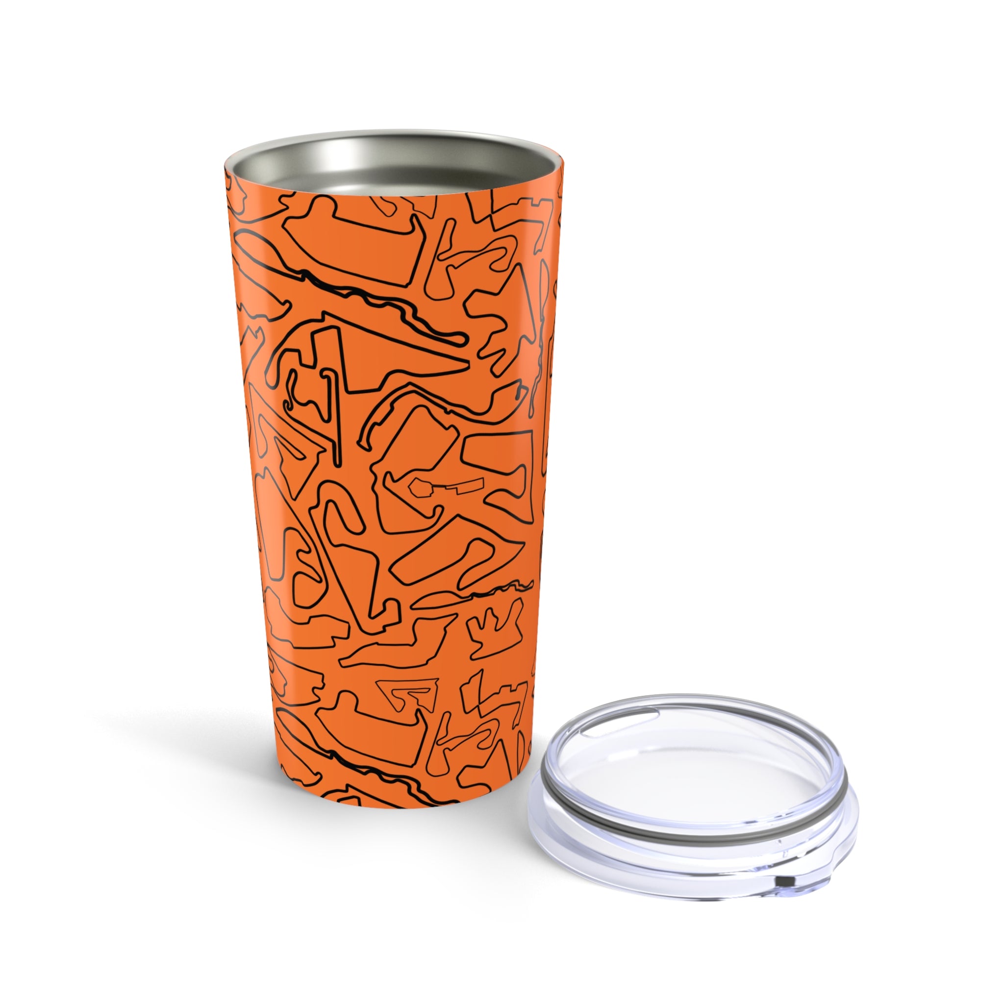 Circuit Sips | Orange/Black | Tumbler 20oz