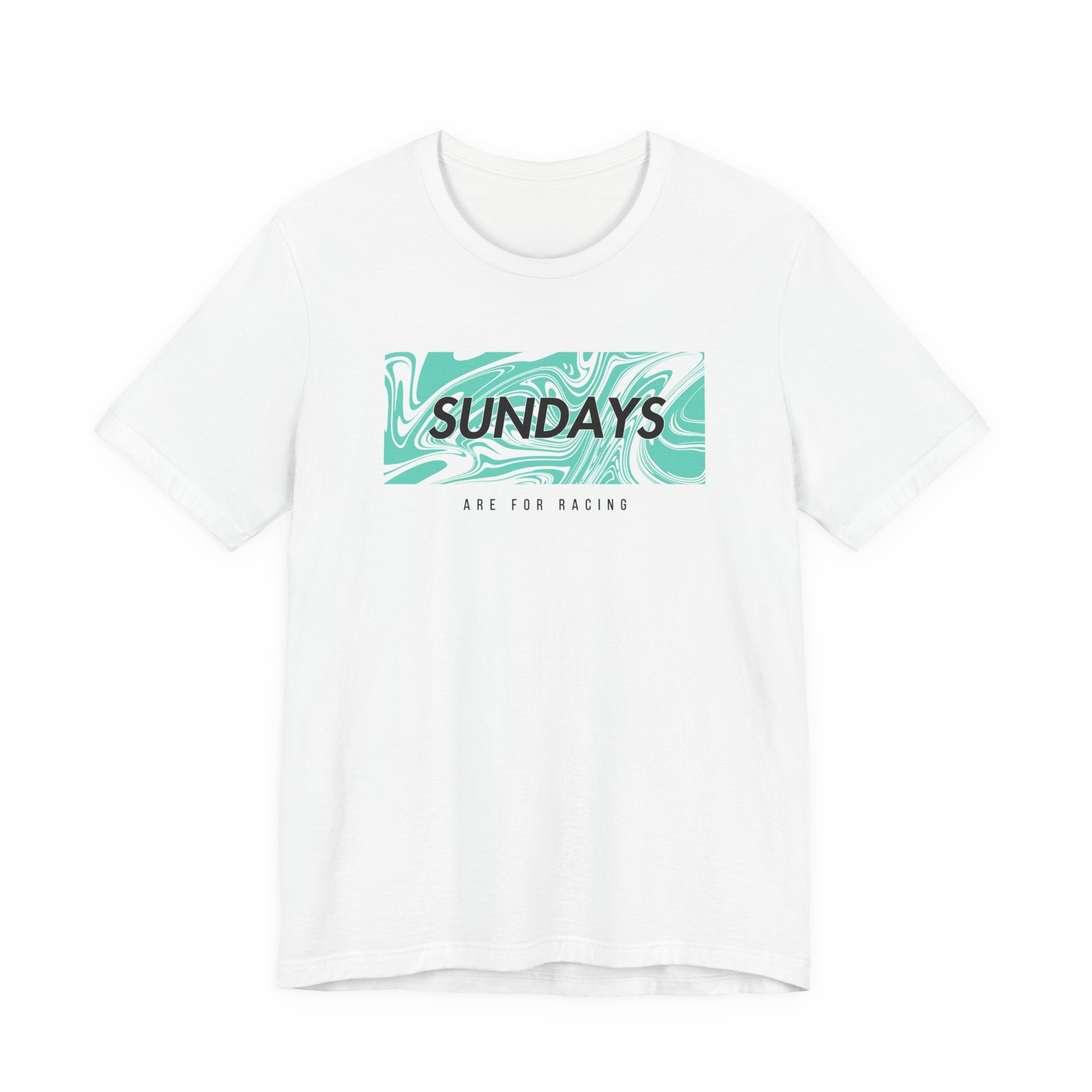 Sundays Are For Racing | Teal | T-Shirt