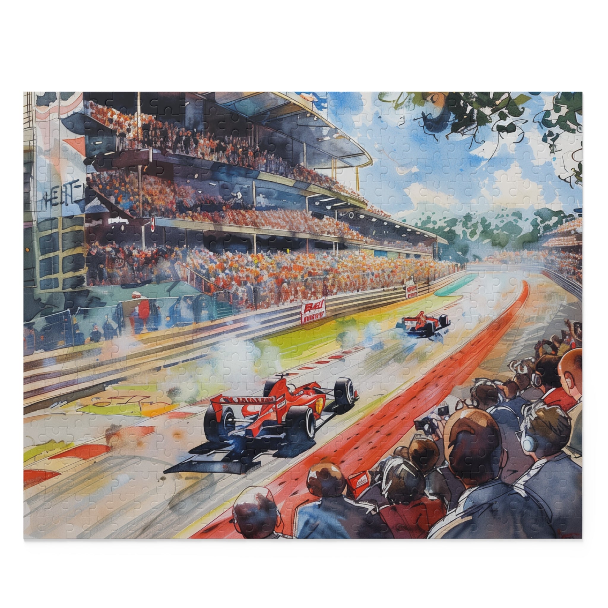 Race Day Puzzle (120, 252, 500-Piece)