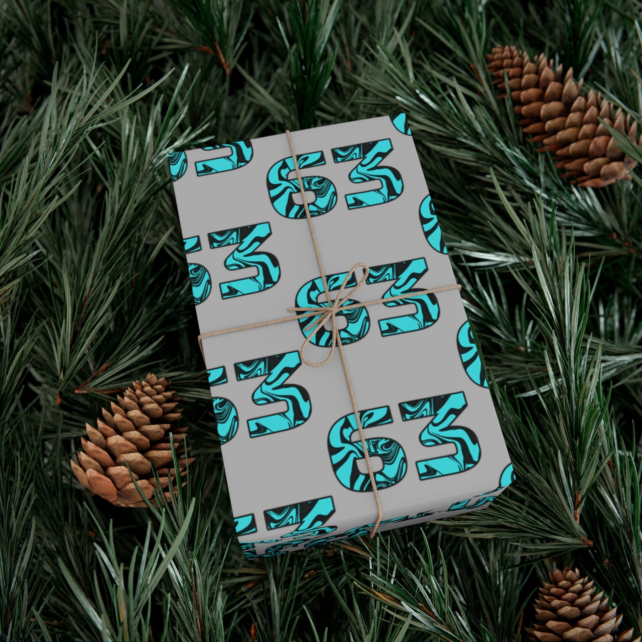 Livery Inspired "63" Wrapping Papers