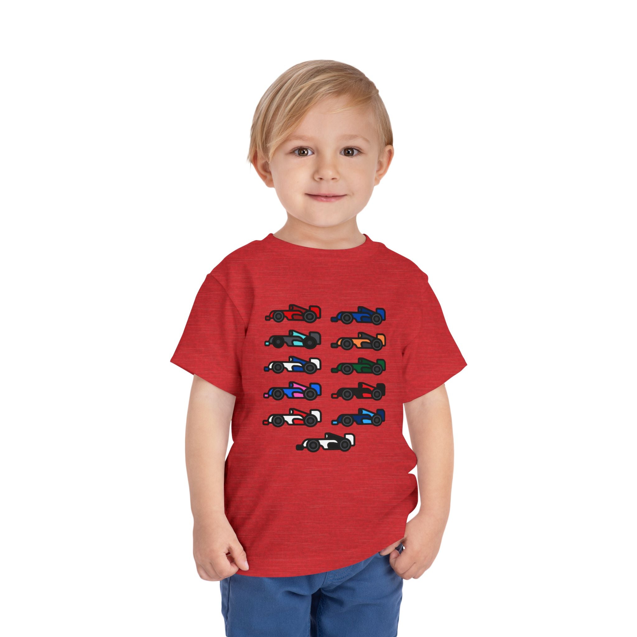 The Grid Toddler Short Sleeve Tee