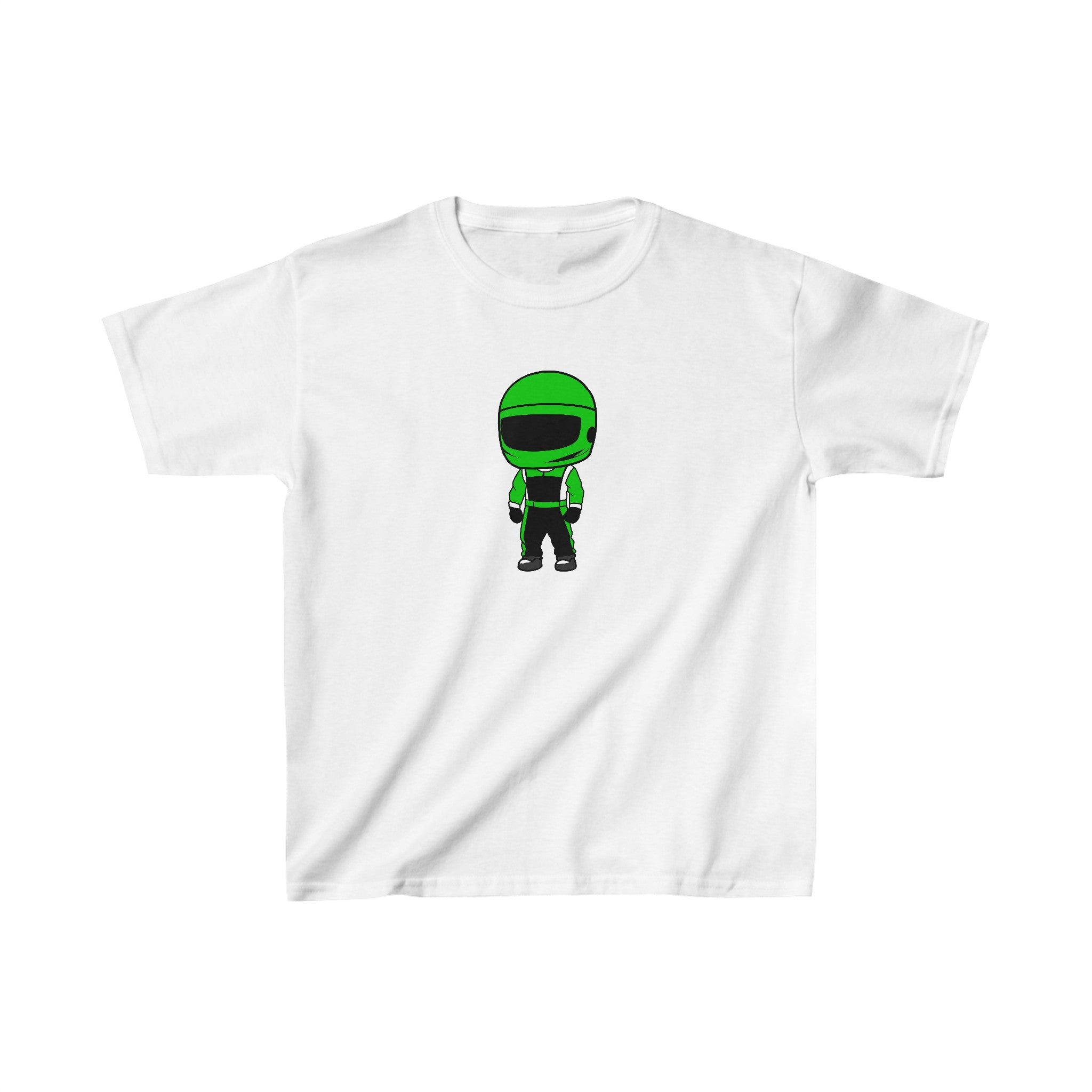 Mini Driver Green/Black Kids Heavy Cotton™ Tee