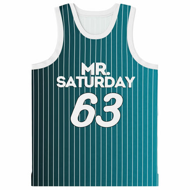 RUS63 Pinstripe Basketball Jersey - FormulaFanatics