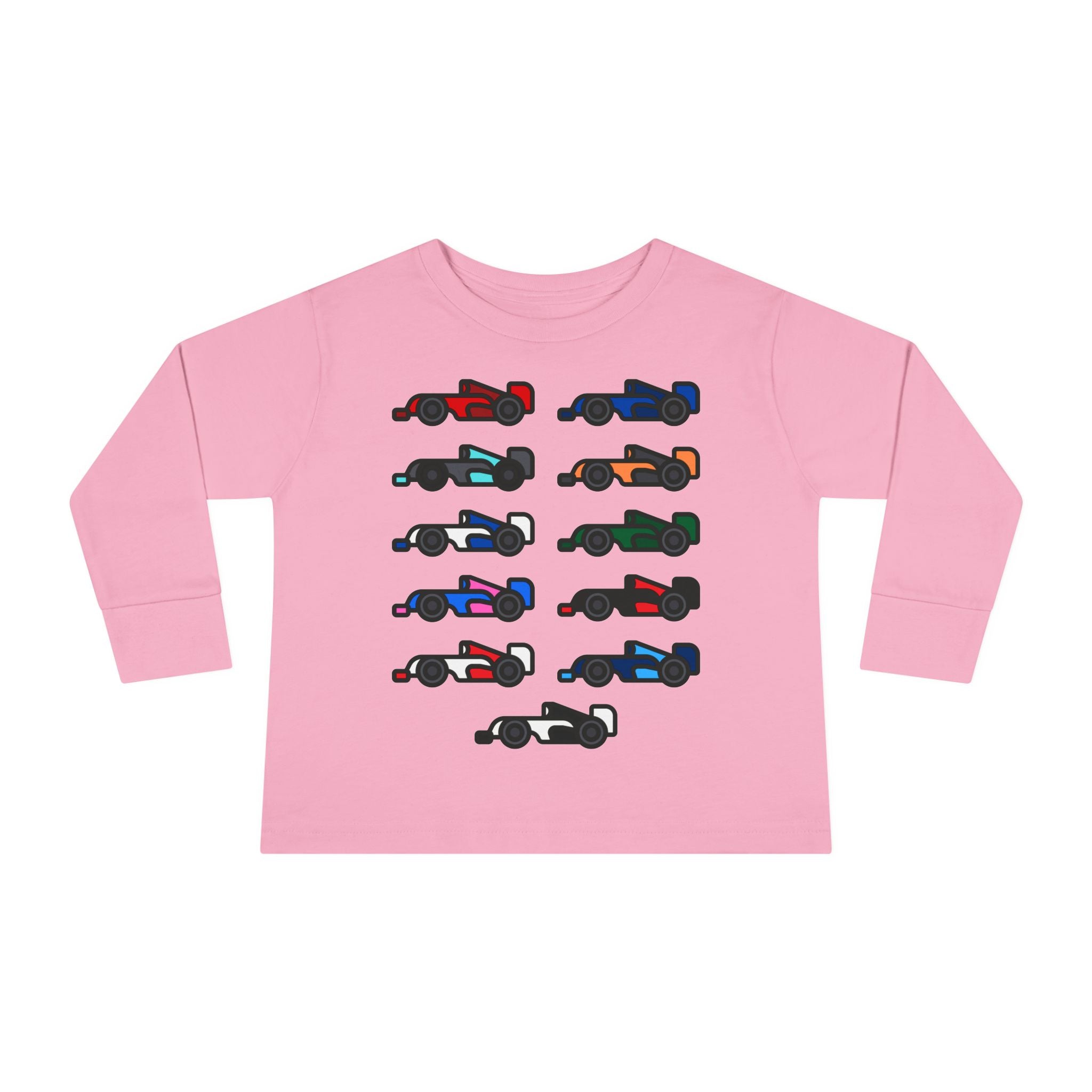 The Grid Toddler Long Sleeve Tee