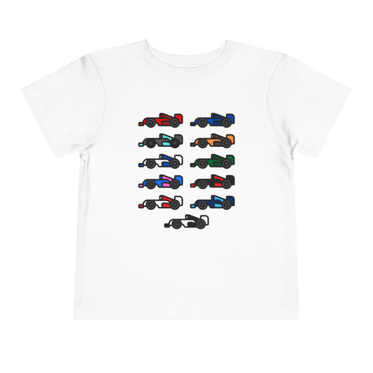The Grid Toddler Short Sleeve Tee
