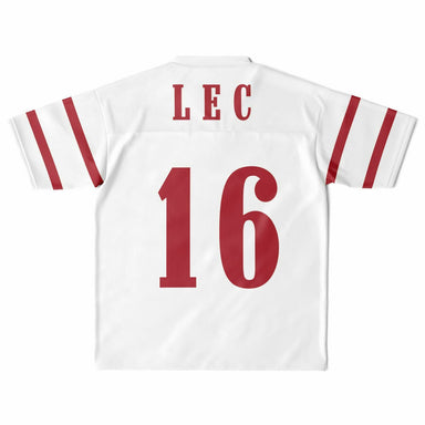 LEC16 Vintage Inspired Football Jersey - FormulaFanatics