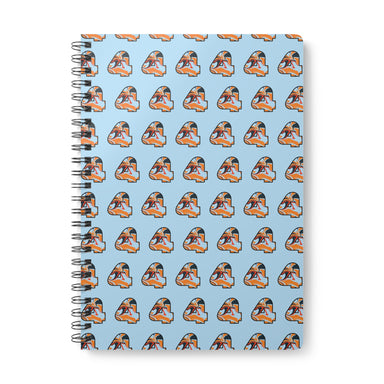 Norris "4" Spiral Notebook (WORLD) - FormulaFanatics