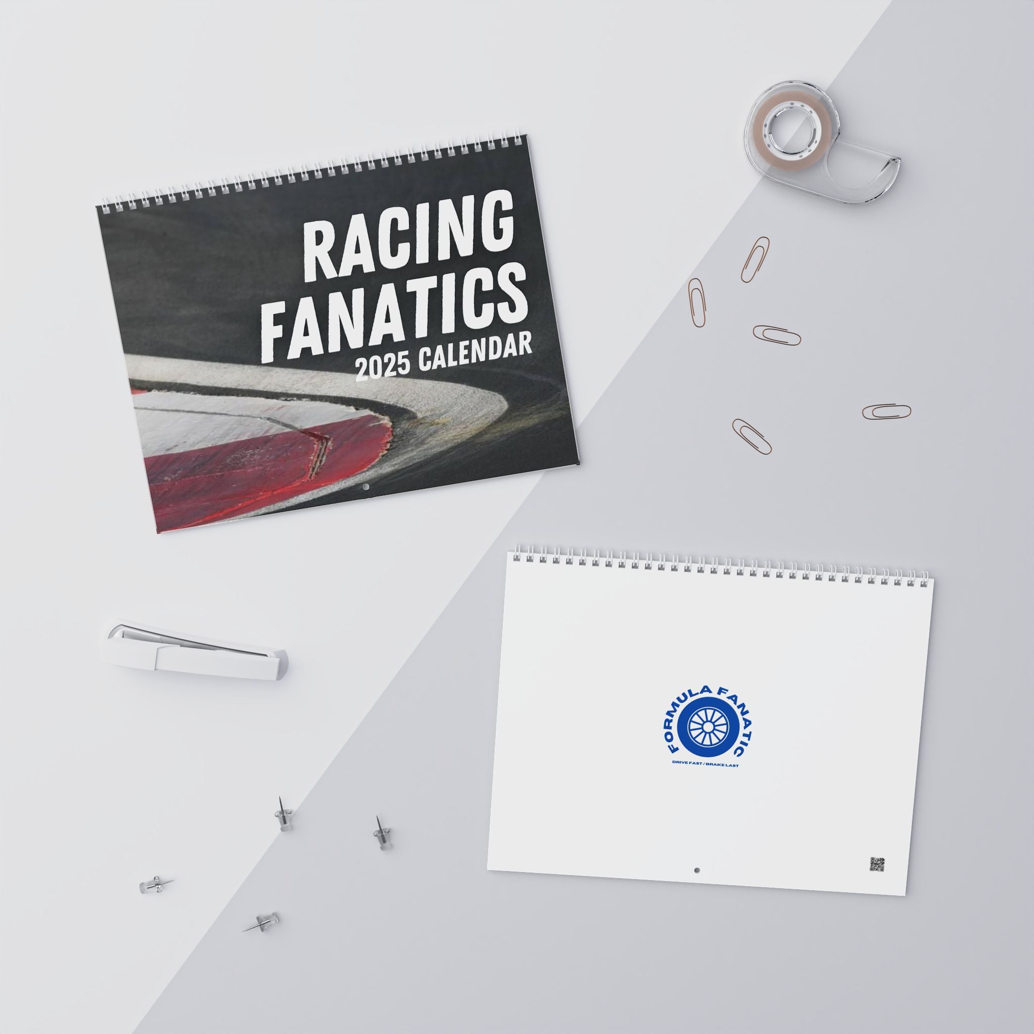 Formula Fanatics 2025 Race Schedule Wall Calendars