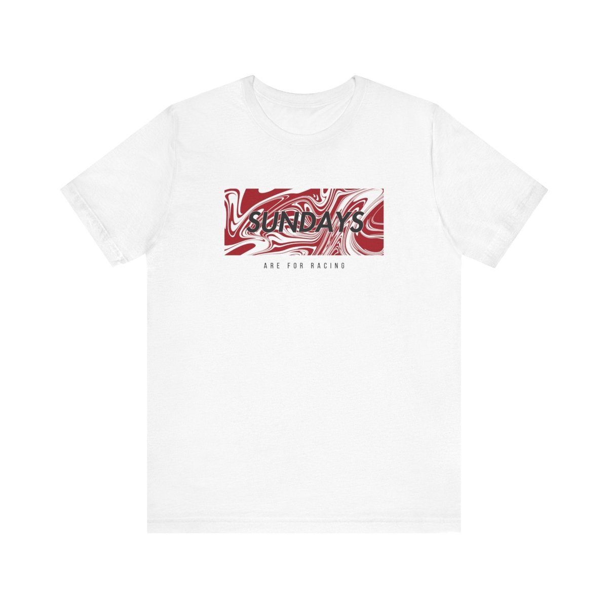 Sundays Are For Racing | Red | T-Shirt