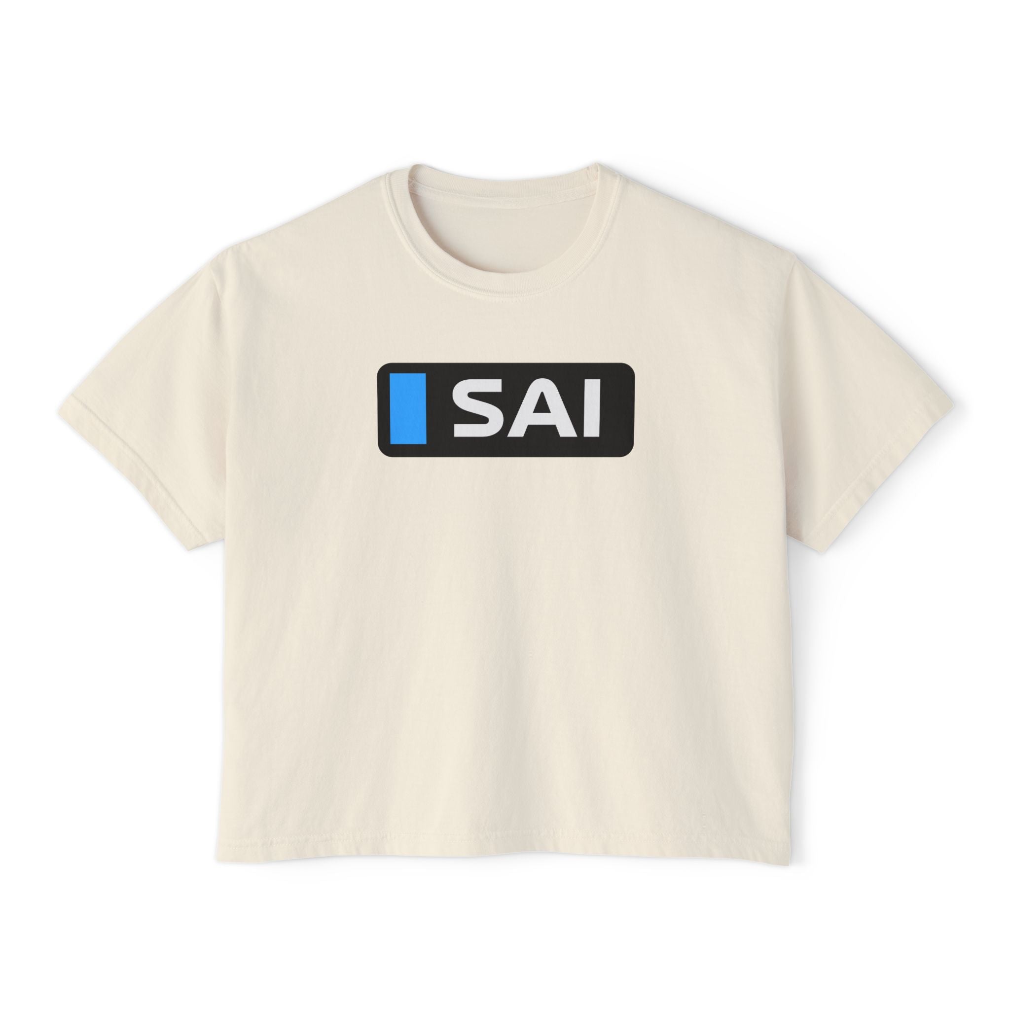 Sainz Abbreviation Women's Boxy Tee