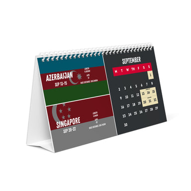 2024 Race Schedule Calendar Desk (AUS/NZ) - FormulaFanatics