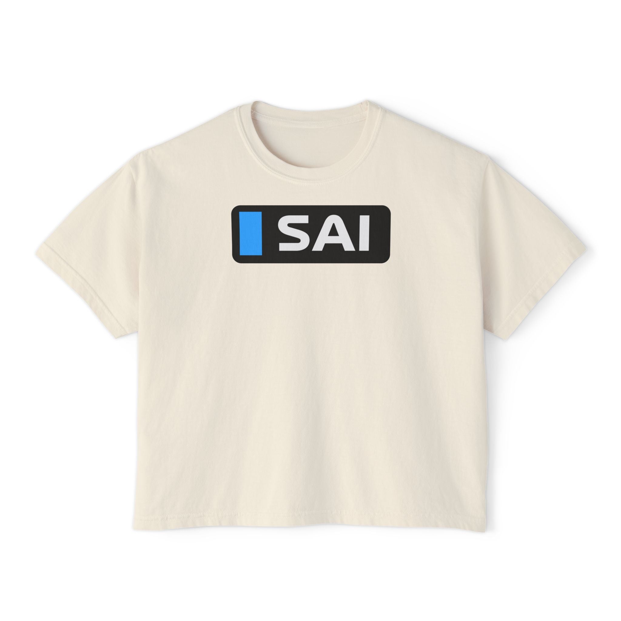 Sainz Abbreviation Women's Boxy Tee