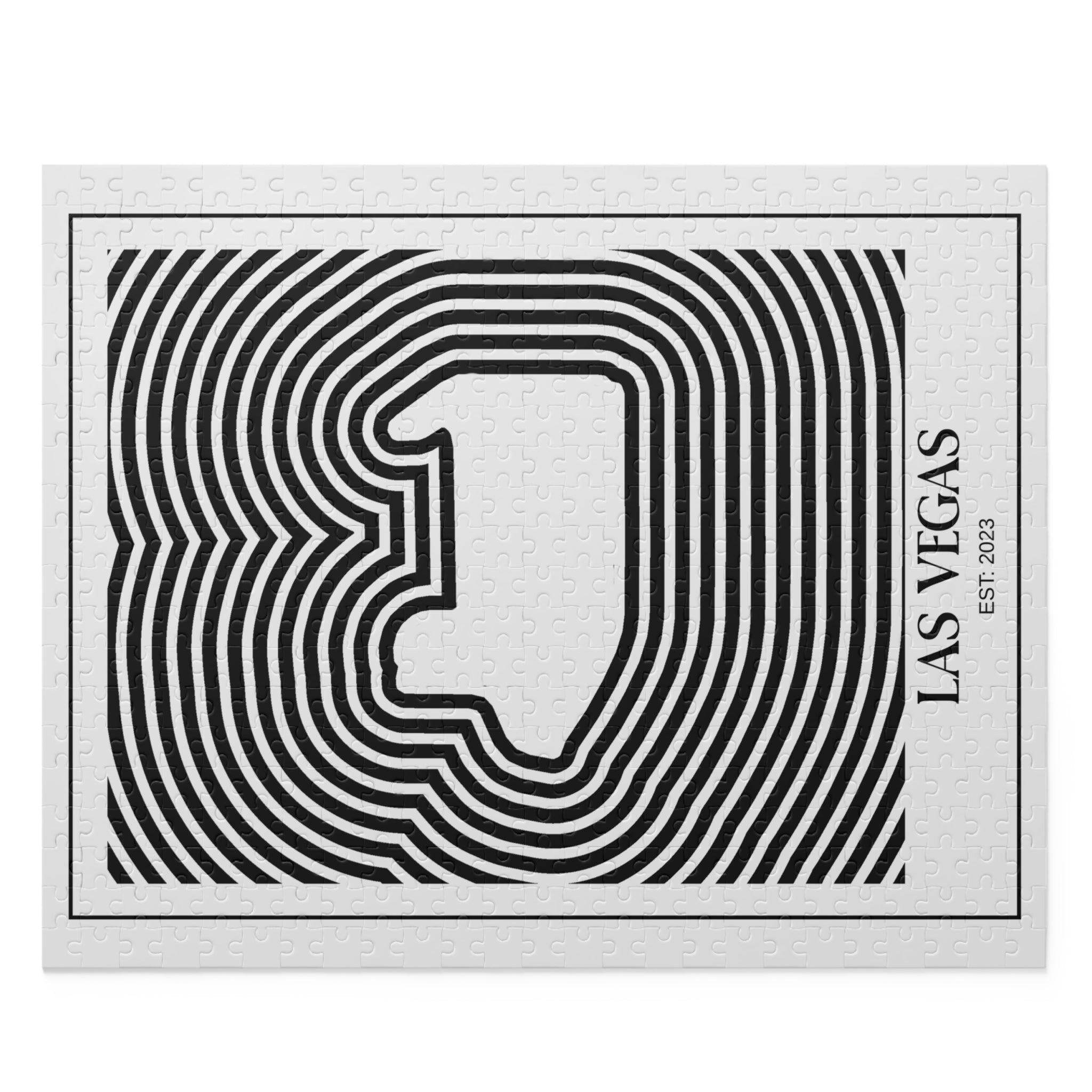Las Vegas | Circuit Contours Puzzle (252, 500-Piece)