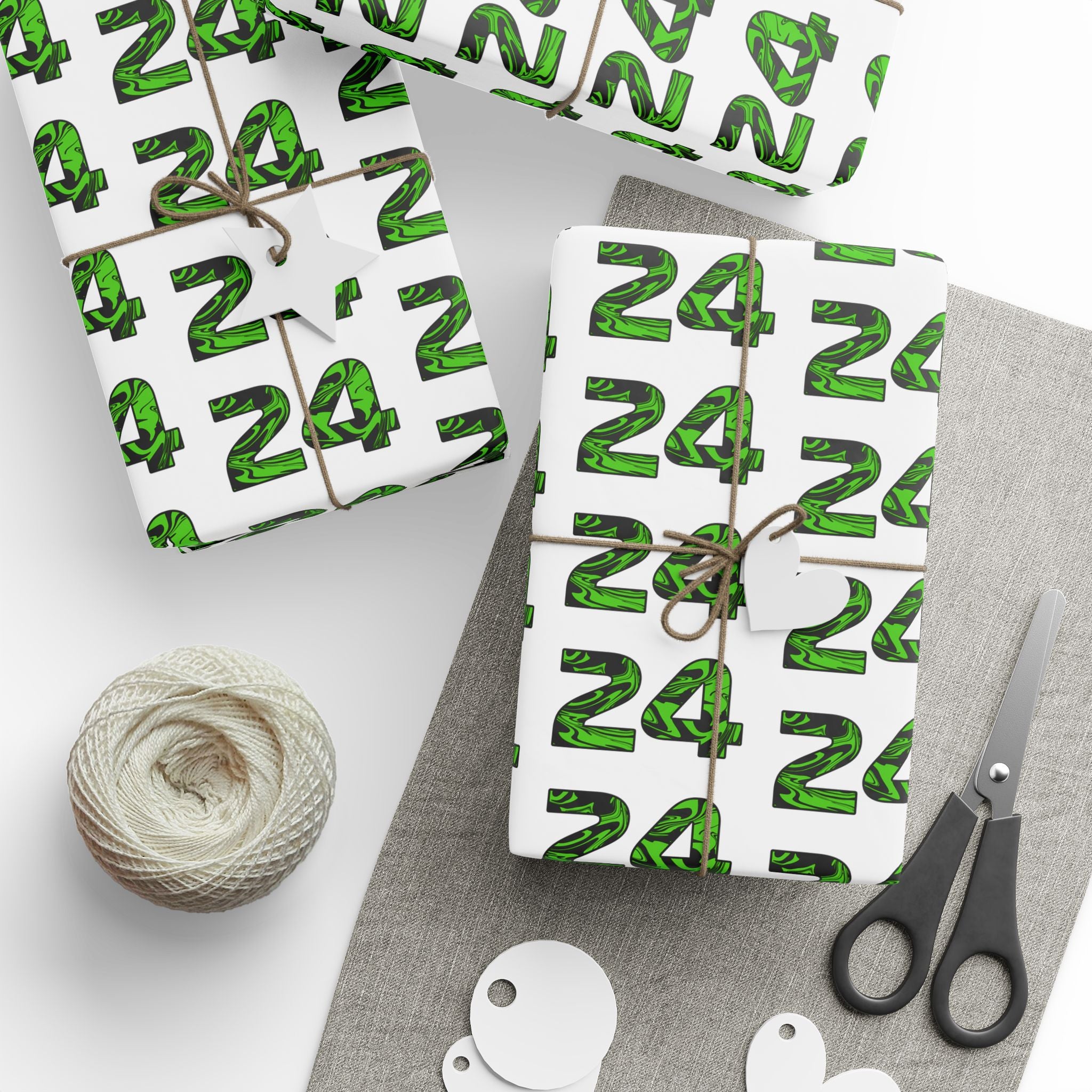 Livery Inspired "24" Wrapping Paper