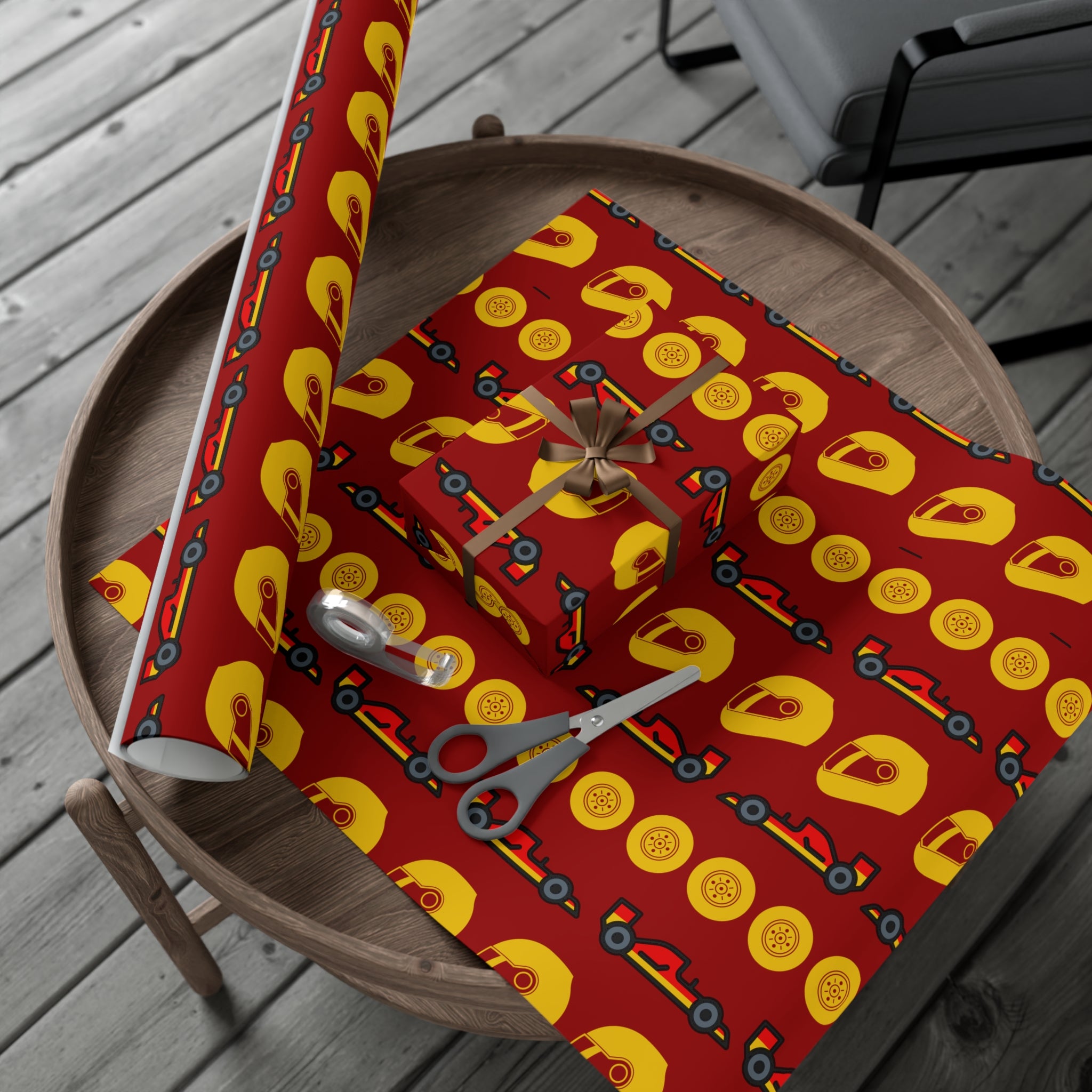 Tifosi Livery Inspired Wrapping Paper