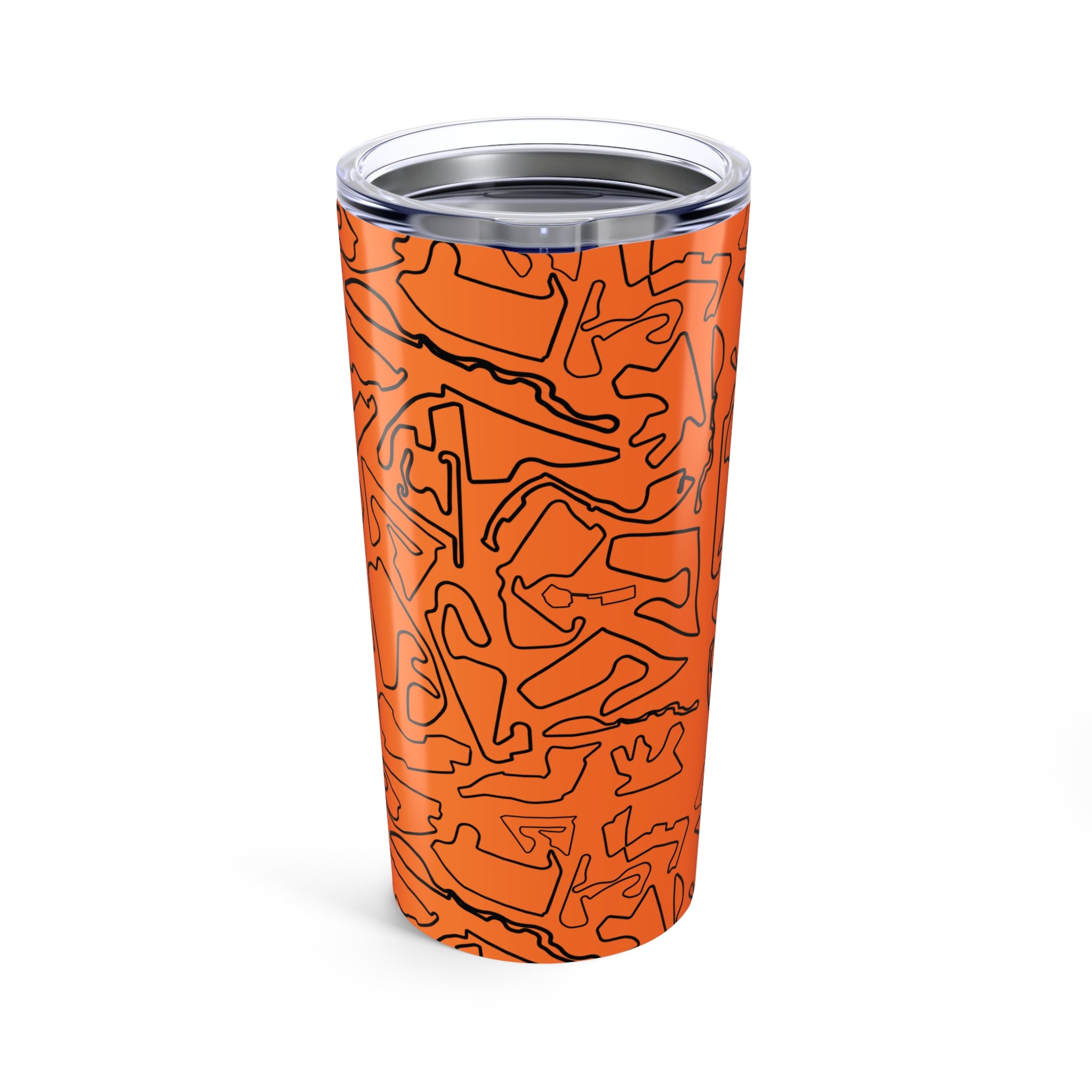 Circuit Sips | Orange/Black | Tumbler 20oz