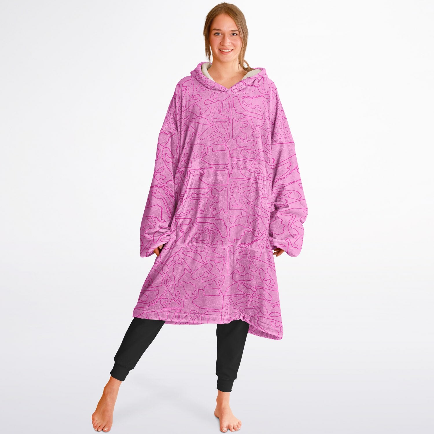 The DRS (Deep Relaxation System) Gigantic Hoodie - Pink