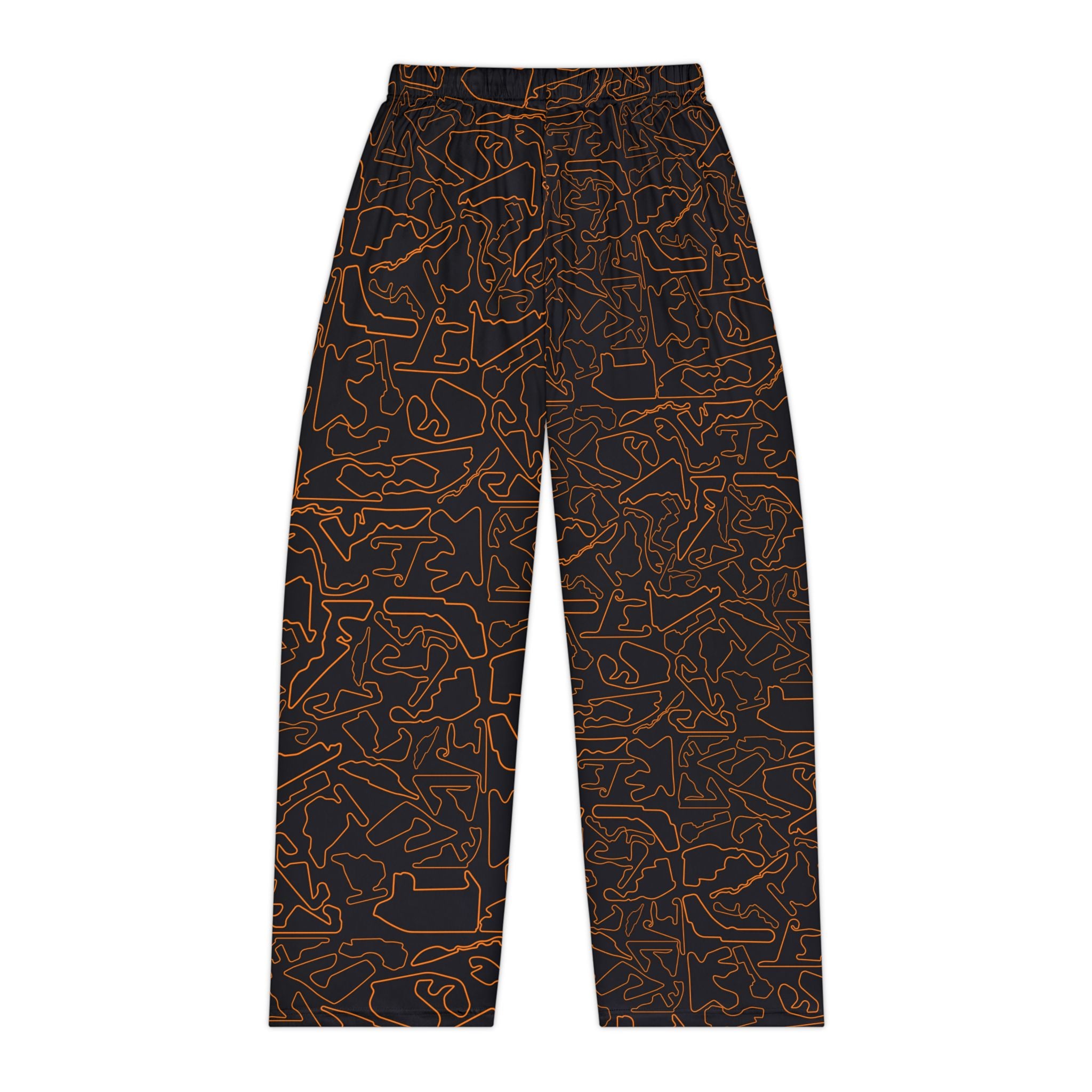 Fast Asleep Women's Pajama Pants - Orange/Black