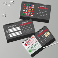 2027 Formula Fanatics Desktop Race Calendar - UK