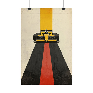 Vintage Racer Poster - FormulaFanatics