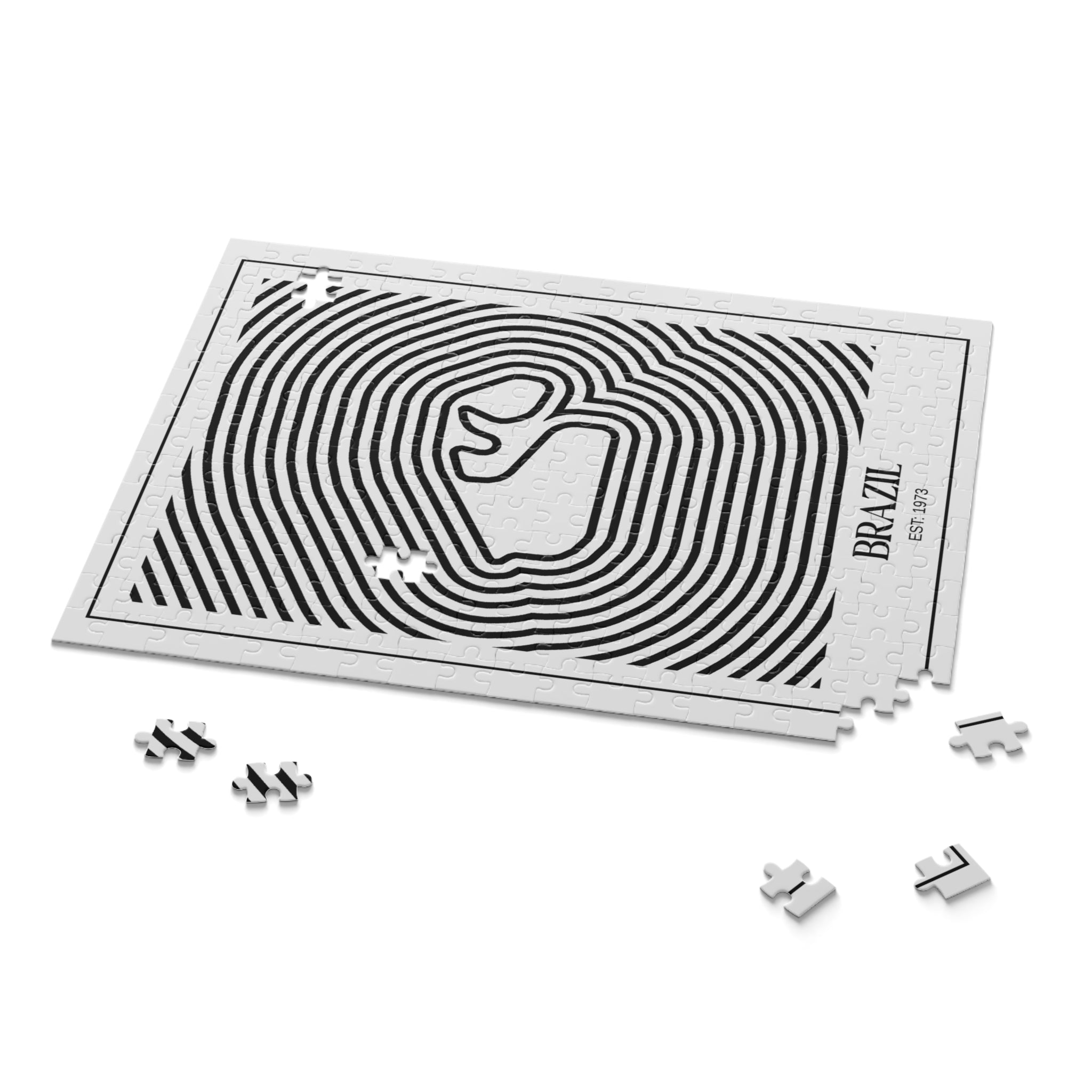 Brazil | Circuit Contours Puzzle (252, 500-Piece)