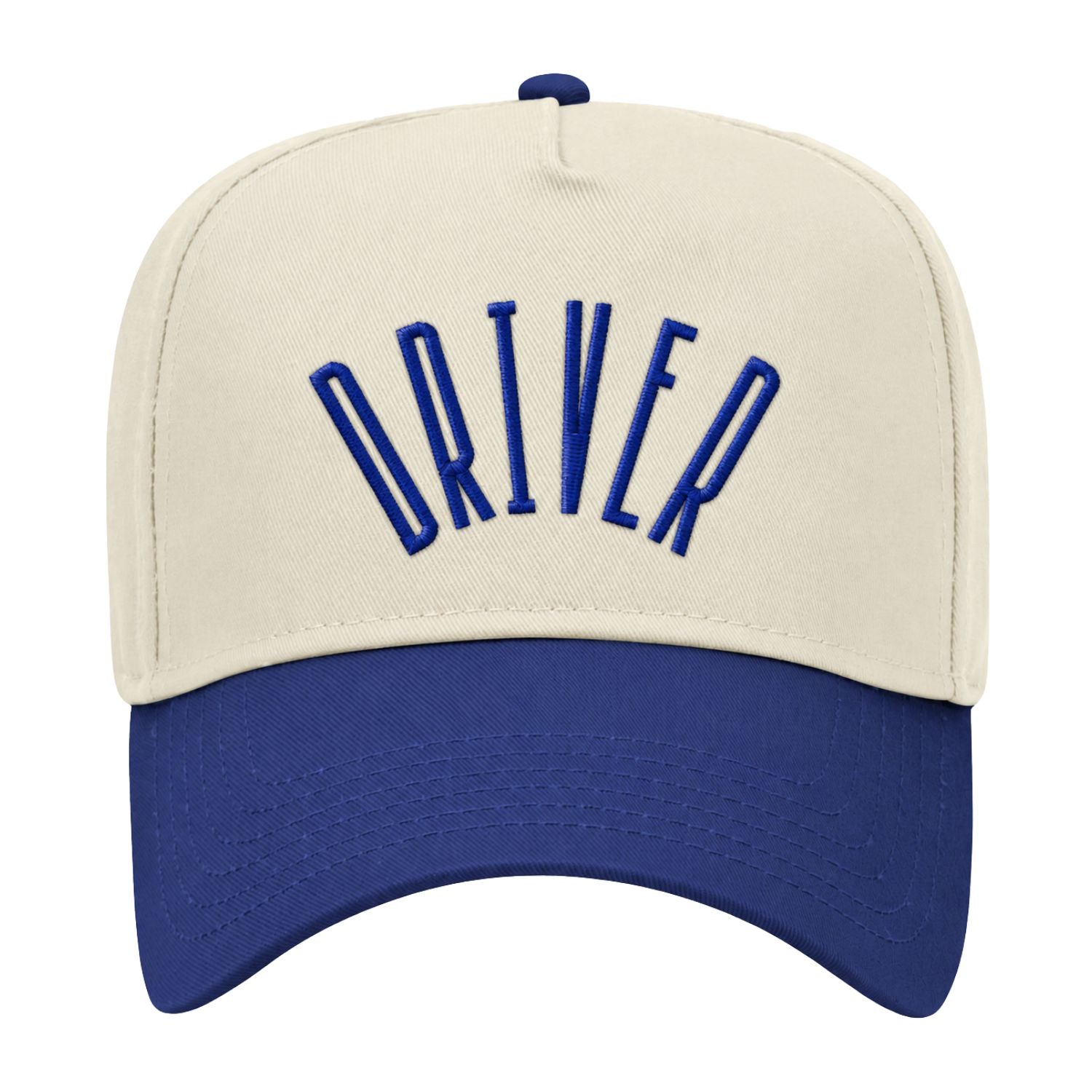 Driver Embroidered Snapback Hat - Royal