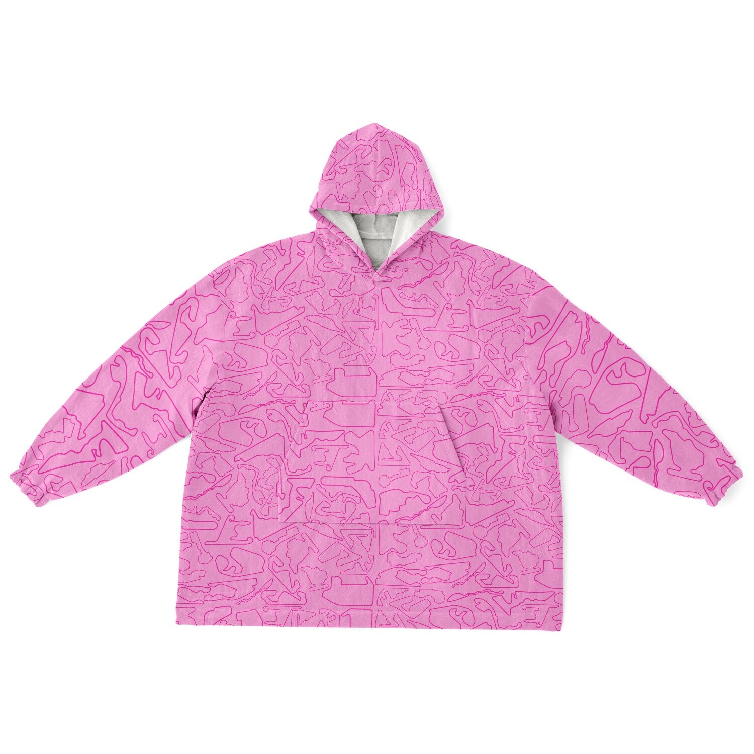 The DRS (Deep Relaxation System) Gigantic Hoodie - Pink