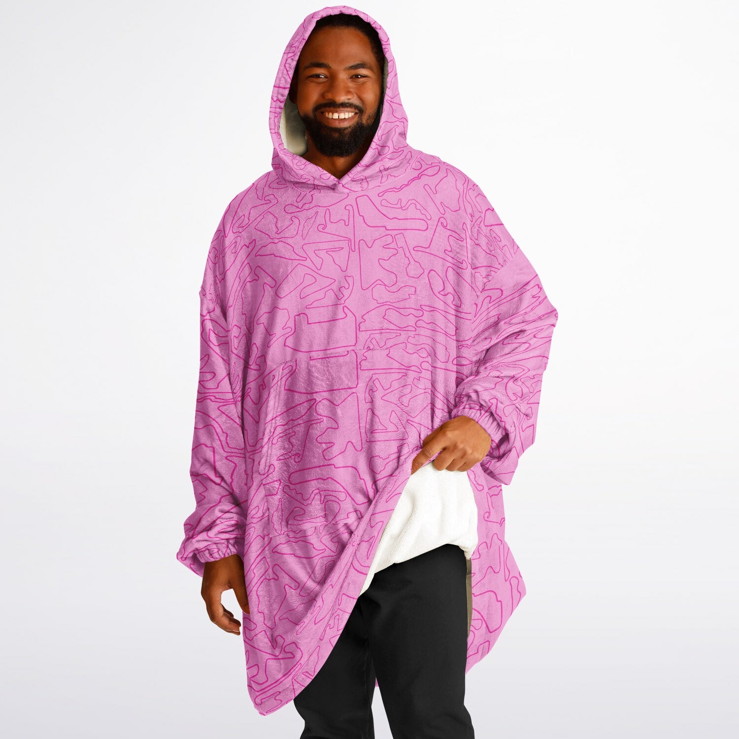 The DRS (Deep Relaxation System) Gigantic Hoodie - Pink