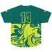 Liquid Design - #14 - Baseball Jersey - FormulaFanatics