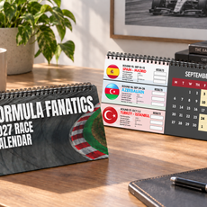 2027 Formula Fanatics Desktop Race Calendar