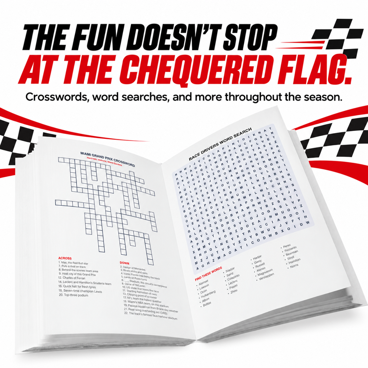 2027 Formula Fanatics Race Guide and Stat Tracker