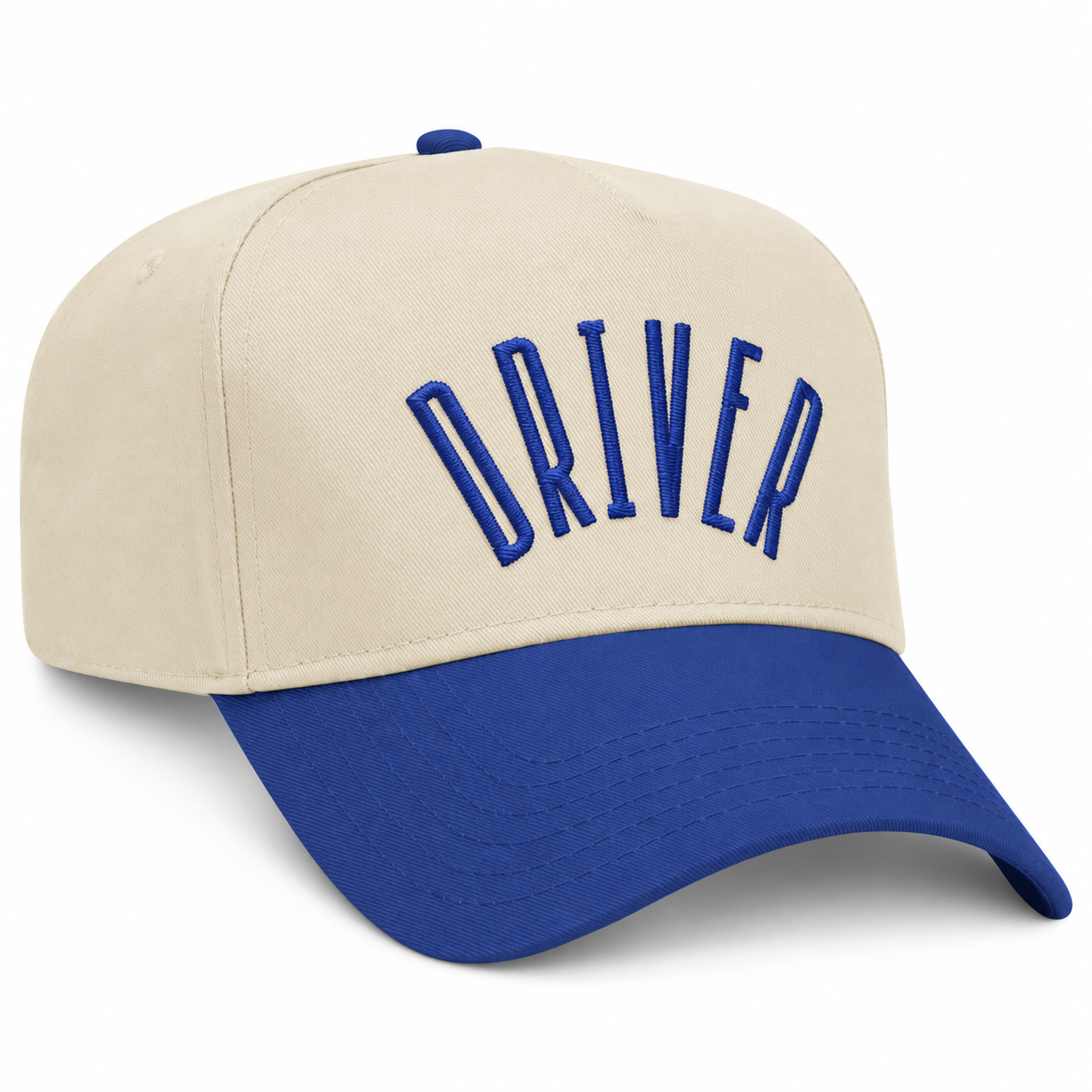 Driver Embroidered Snapback Hat - Royal