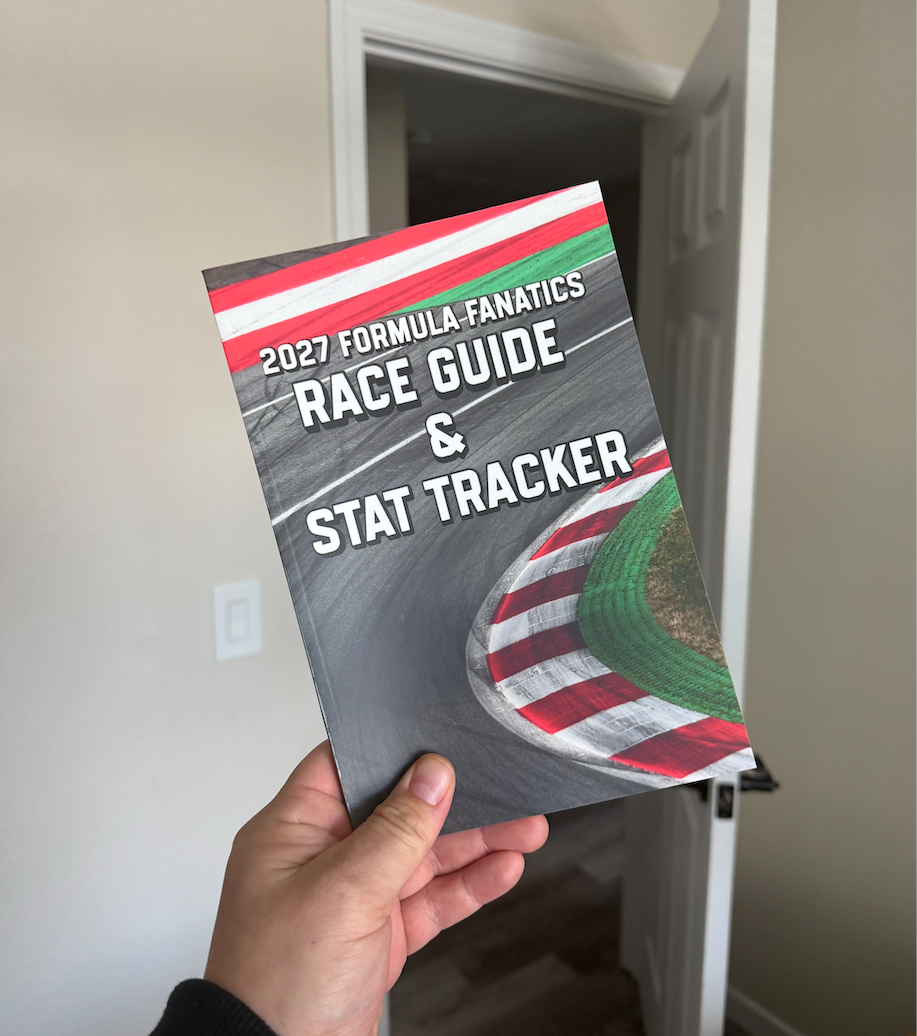 2027 Formula Fanatics Race Guide & Stat Tracker