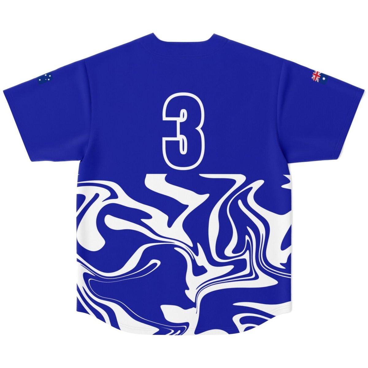 Liquid Design - #3 - Baseball Jersey - FormulaFanatics