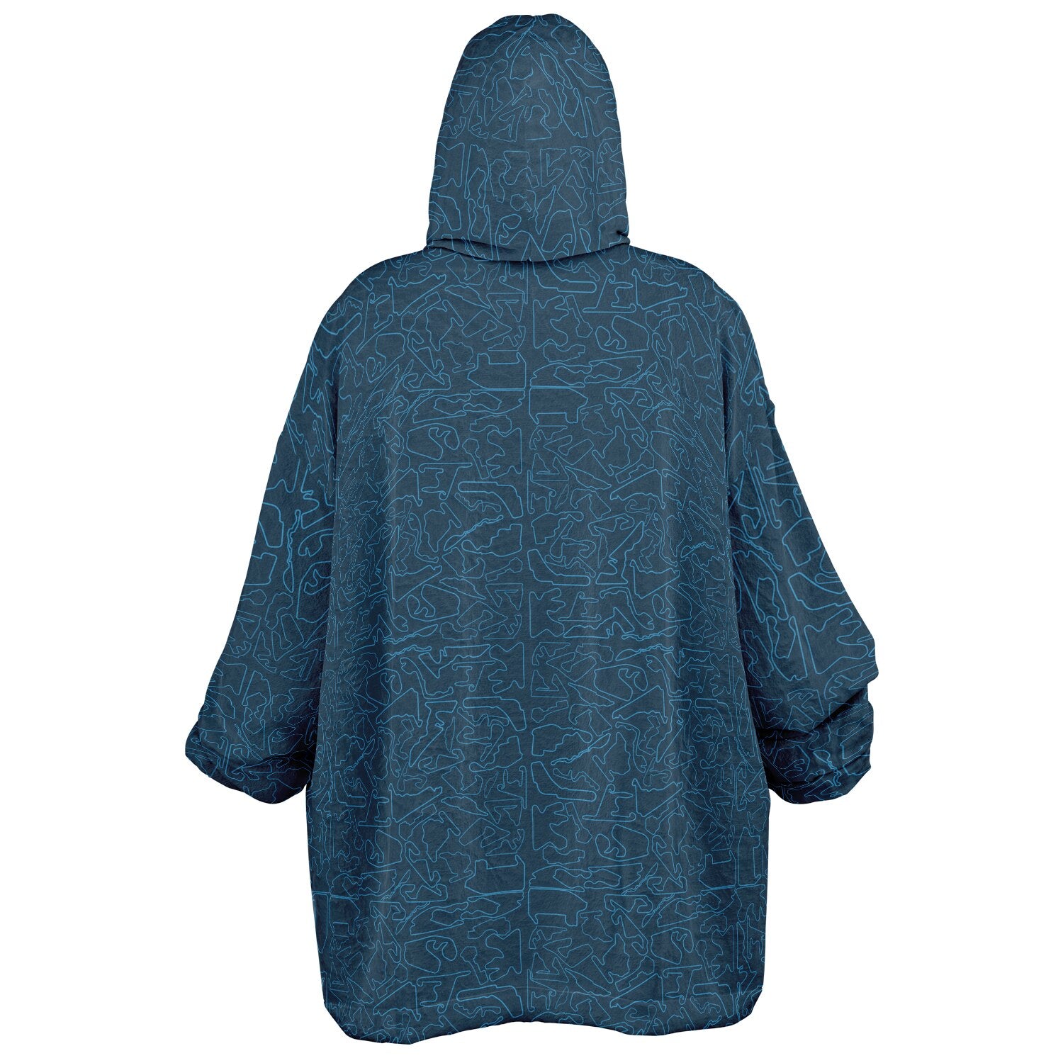 The DRS (Deep Relaxation System) Gigantic Hoodie -  Blue