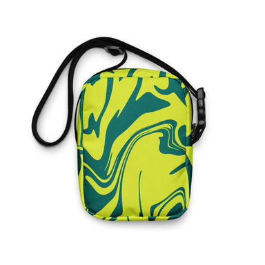 Green/Neon Utility crossbody bag - FormulaFanatics